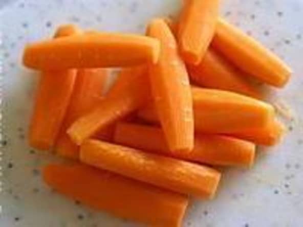 Carottes tournées
