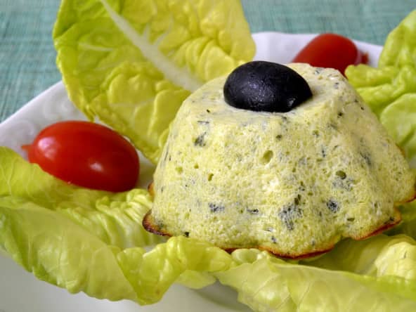 Flans de courgettes