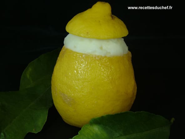 Citron de Menton givré