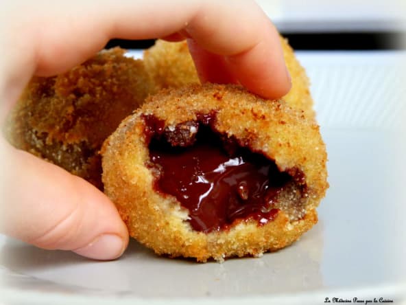 Croquettes au chocolat de Philippe Conticini