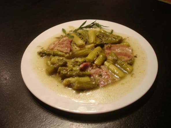 Ragoût d’asperges de Sandrine