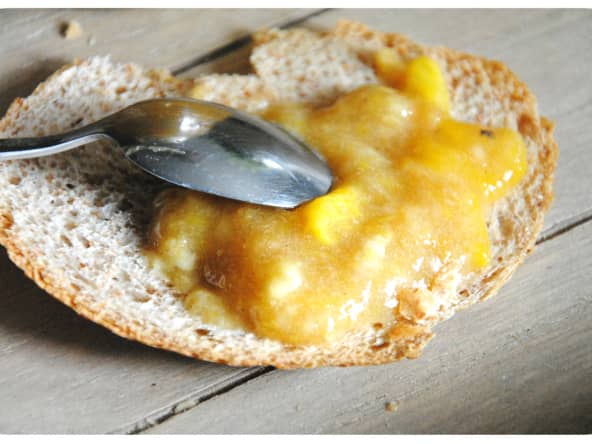 Confiture de bananes et mangues