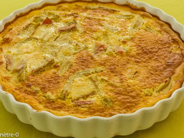 Tarte à la rhubarbe