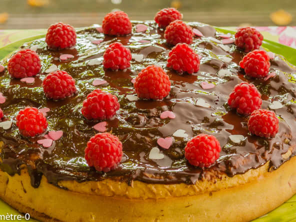 Gâteau à la framboise de Mamie