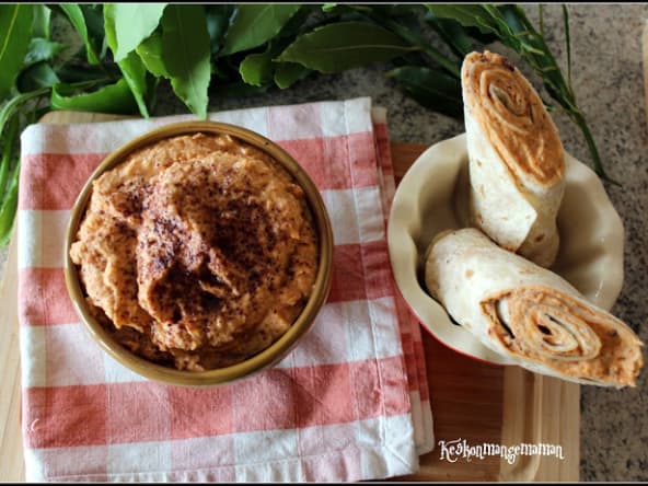 Houmous aux tomates séchées pour vos tartines