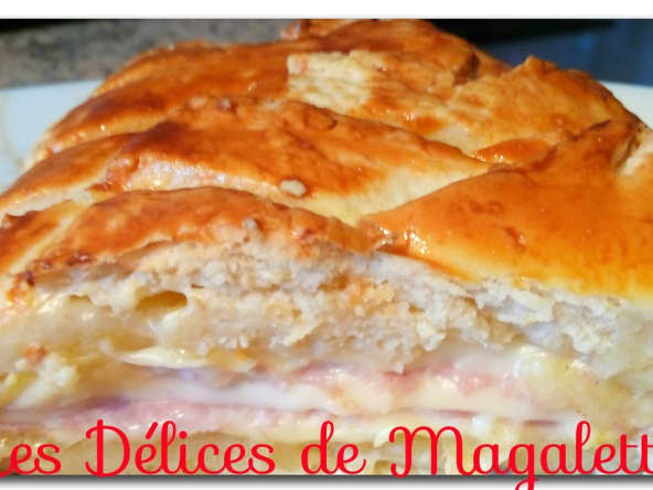 Feuilleté au Jambon et au Fromage