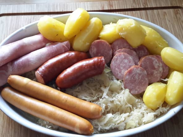 Choucroute à la vapeur