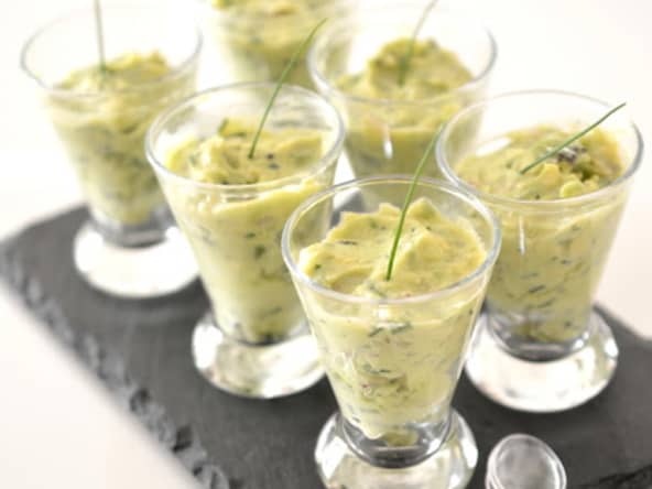 Verrine avocat kiwi