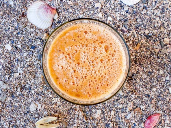 Smoothie melon basilic pour l'été