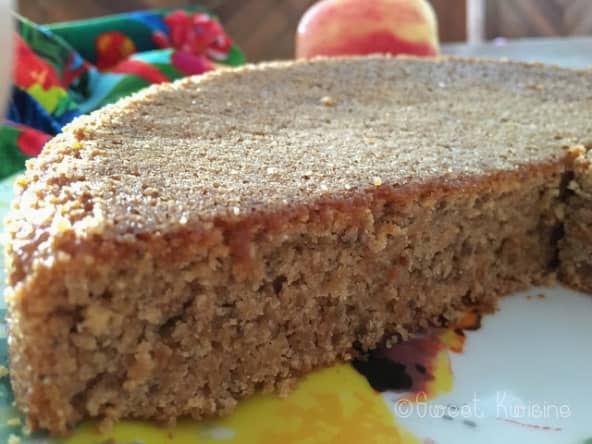 Le gâteau aux amandes et à la cannelle, sans oeuf et sans beurre