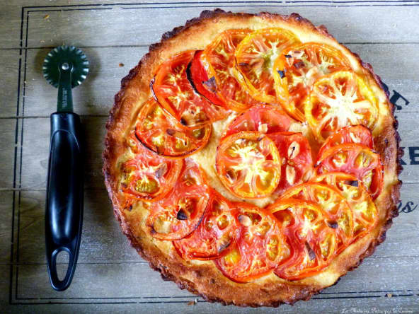 Tarte aux tomates d'Ottolenghi