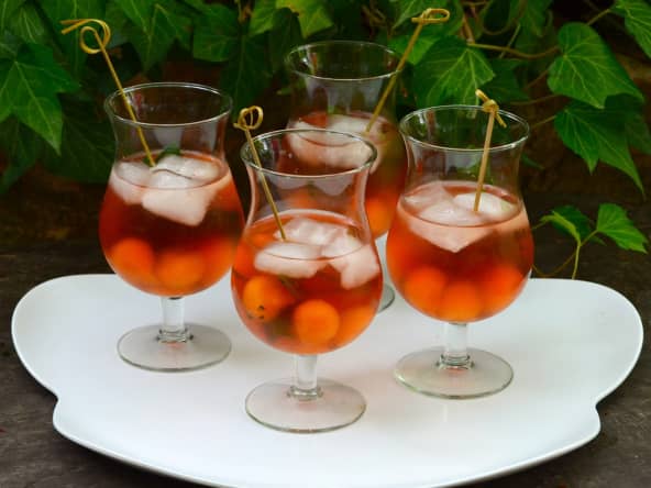 Cocktail fraicheur au melon