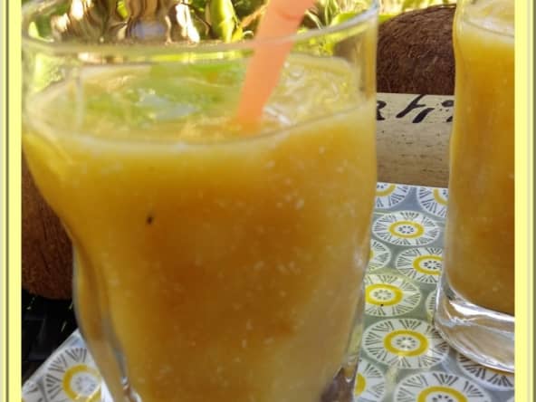 Smothie mangue eau de coco