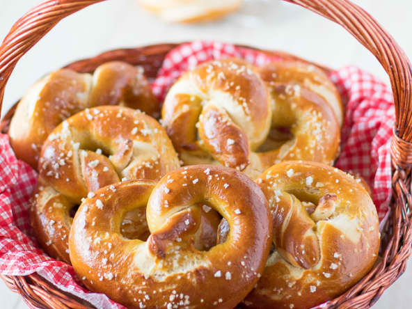 Bretzels au levain