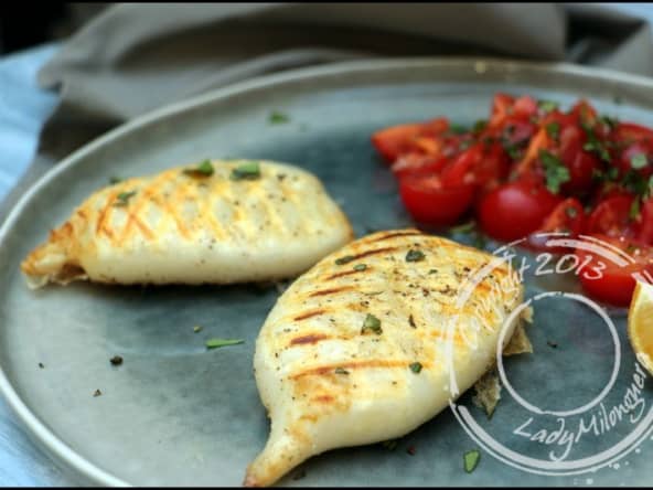 Calamars grillés à l’italienne