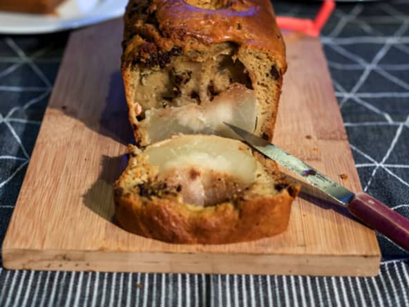 Cake poire chocolat