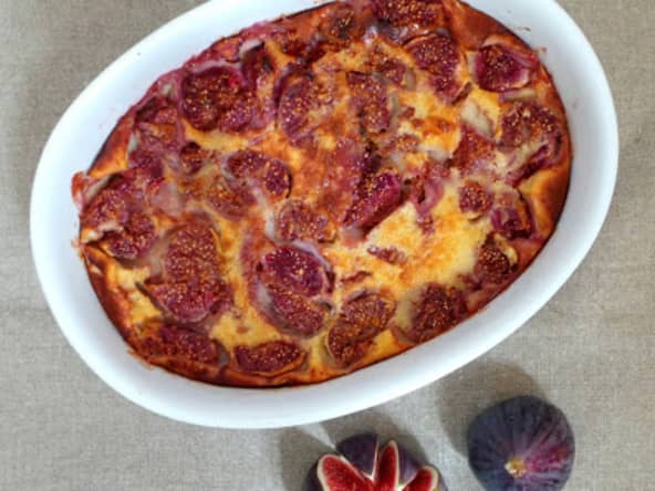 Clafoutis aux figues