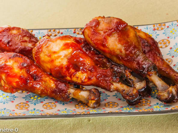 Pilons de poulet sauce barbecue