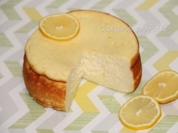 Gâteau au fromage blanc et au citron