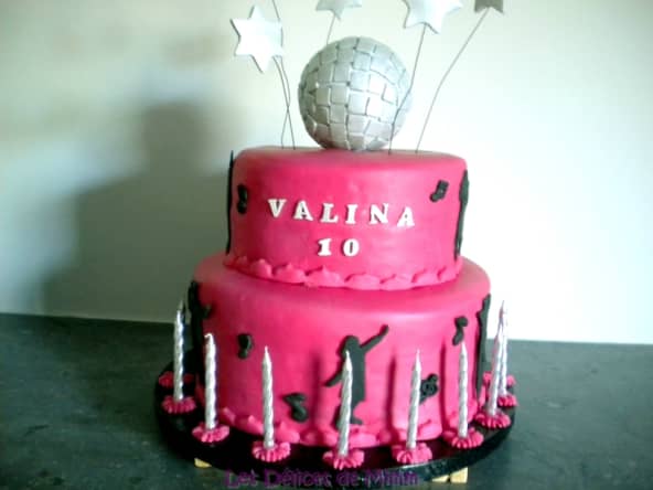 Gâteau disco