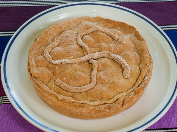 Gâteau basque à la crème