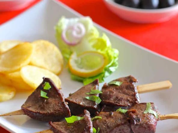 Anticuchos de Corazón