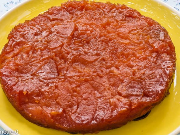 Tatin aux pommes légère sans pâte