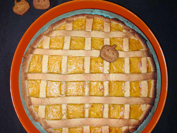 Tarte au potiron et aux épices