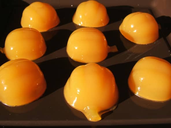Bonbons citrouilles pour halloween