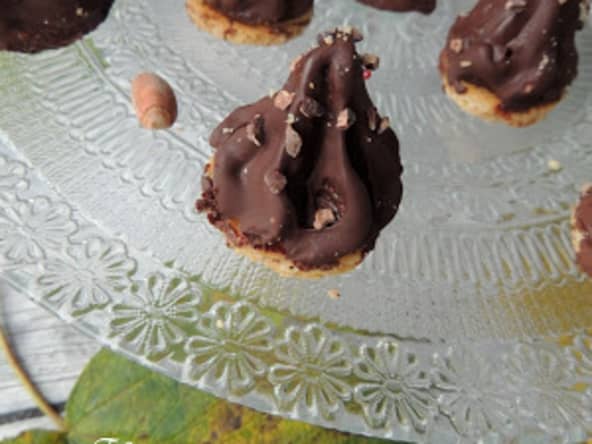 Flammes au chocolat
