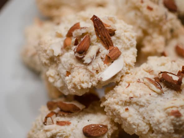 Macarons à l'ancienne aux amandes