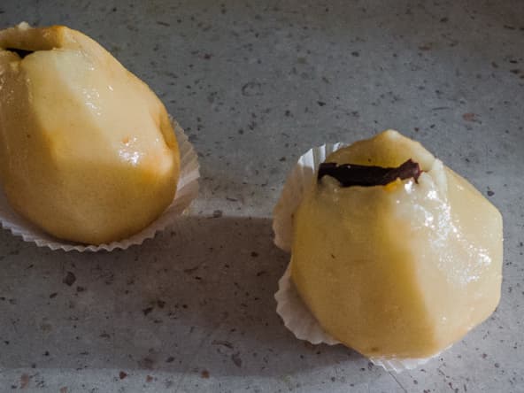 Poires au chocolat