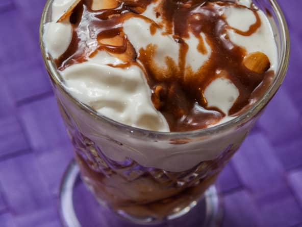 Poires au chocolat et au mars