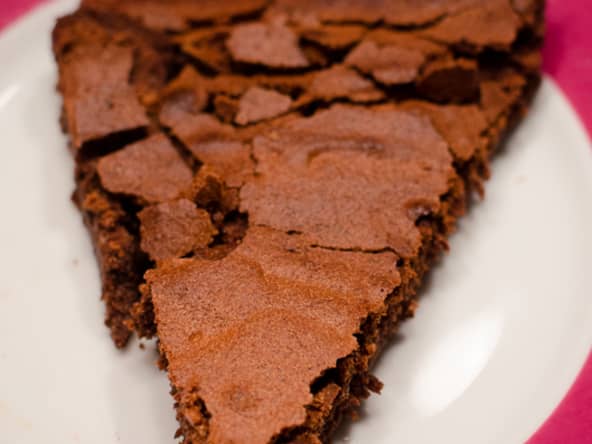Mousse au chocolat cuite