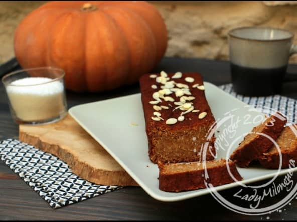 Pumpkin cake à la noix de coco