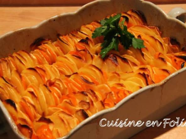 Tian de légumes racines