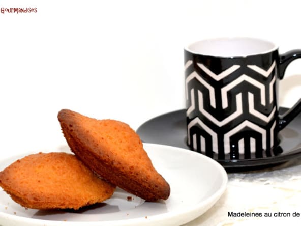 Madeleines au citron de Pierre Hermé.