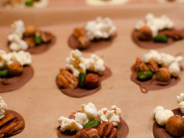 Mendiants au pop corn