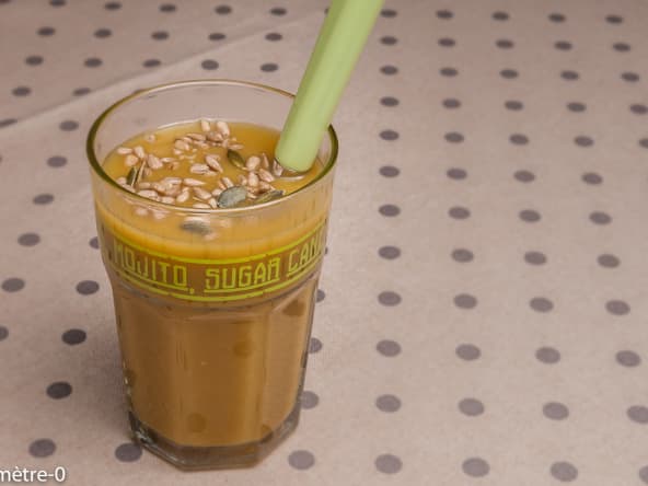 Soupe de butternut aux châtaignes