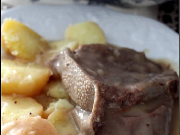 Langue de boeuf sauce madère