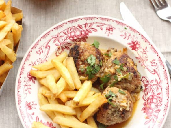Boulettes aux chicons et au citron