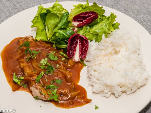 Escalope de veau au zeste de citron