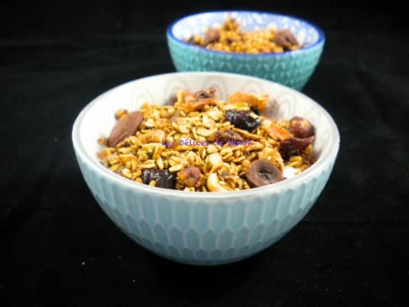 Granola maison bien croustillant