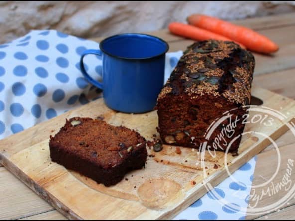 Carrot cake aux fruits secs