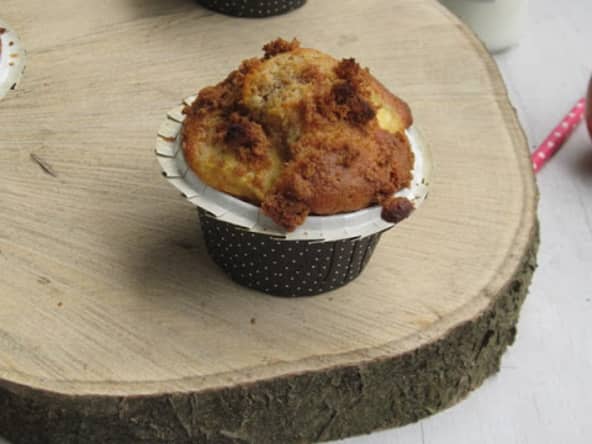 Muffins pommes et spéculoos