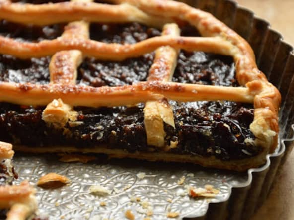 Tarte aux pruneaux de Mardi gras