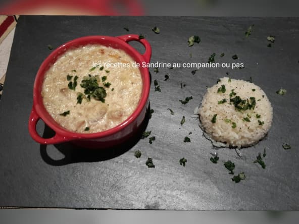 Thon à la crème moutarde