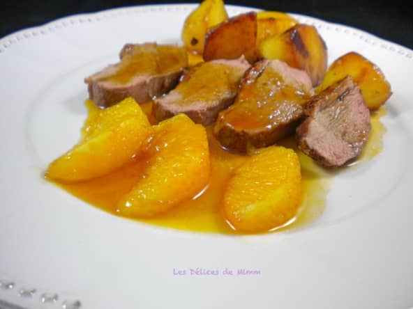 Filet de canard sauce bigarade