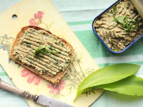 Rillettes de sardine à l'ail des ours