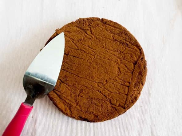 Mousse au chocolat cuite au four